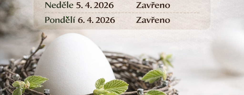 Změna otevírací doby TIC Valašské Meziříčí- Velikonoce 2026