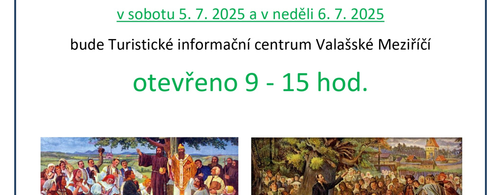 Sváteční otevírací doba