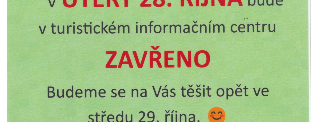 Sváteční otevírací doba