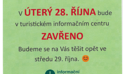 Sváteční otevírací doba